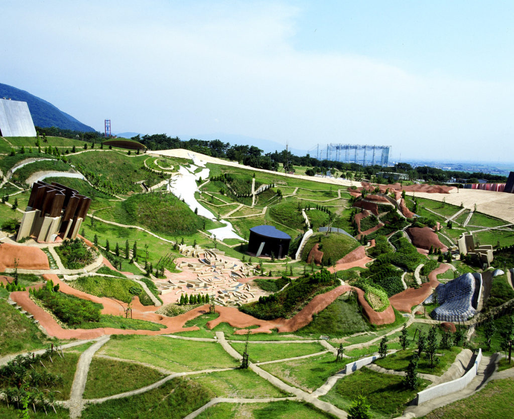 Site of Reversible Destiny—Yoro, Elliptical Field