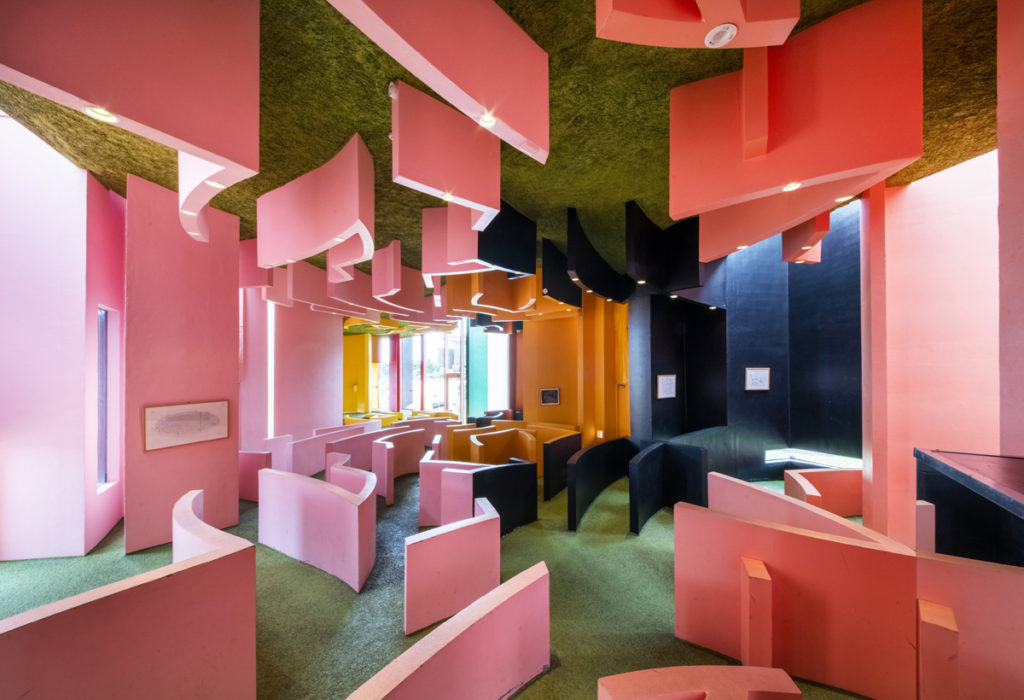 Site of Reversible Destiny—Yoro, Reversible Destiny Office, interior