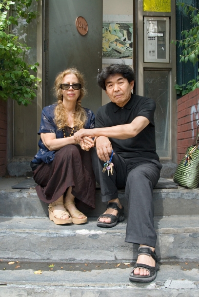 Arakawa and Madeline Gins at 124 West Houston Street, New York, 2007