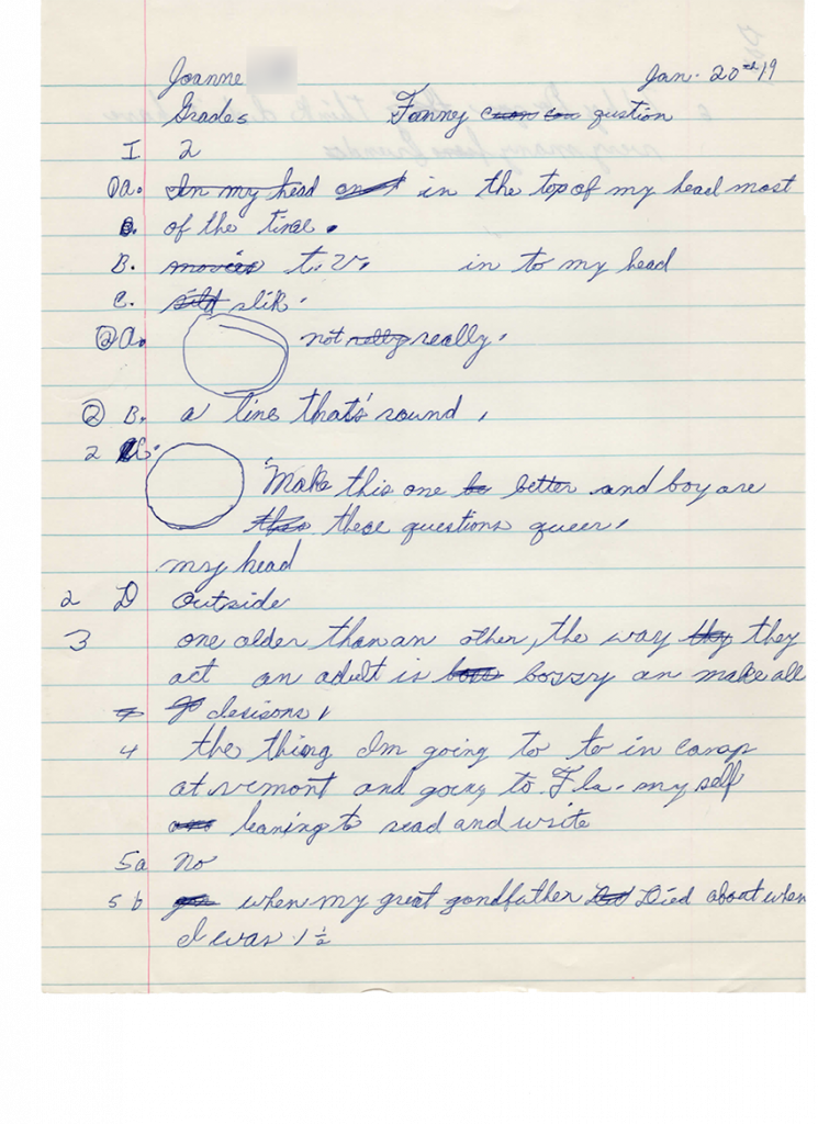 Children's Questionare-11