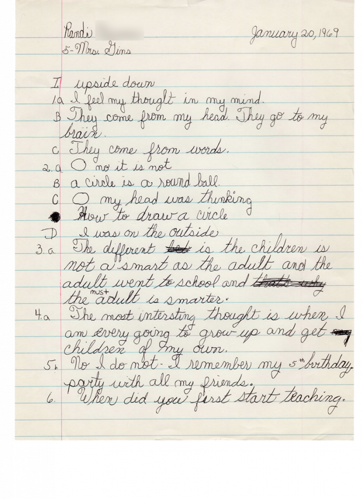 Children's Questionare-15