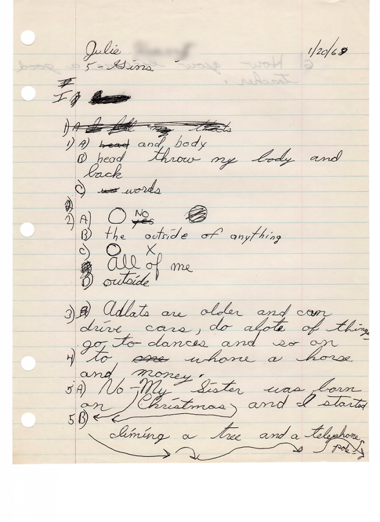 Children's Questionare-4